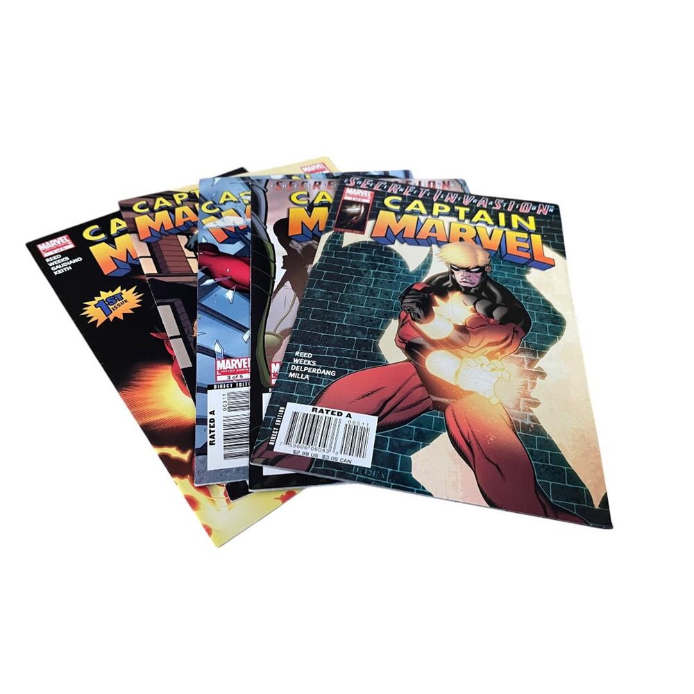 Marvel Captain Marvel #1-5 Reed Weeks